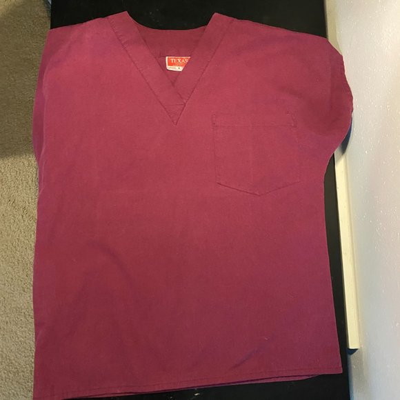Maroon Scrubs - Picture 3 of 5